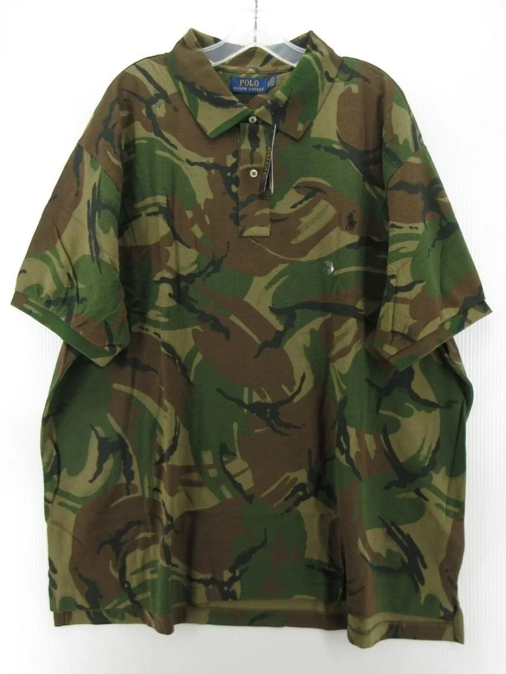 Polo Ralph Lauren Polo Shirt 2XB Big Camo Pullover Pony Streetwear